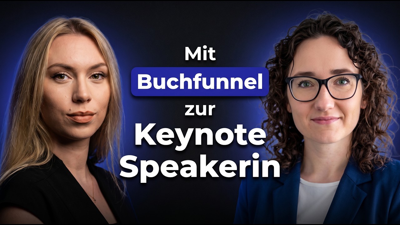 Mit Buchfunnel zur Keynotespeakerin