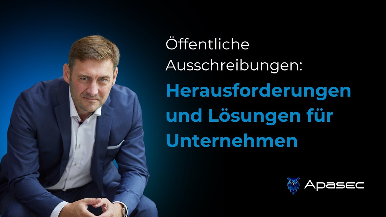 Öffentliche Ausschreibungen